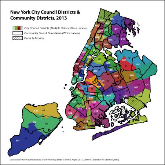 For Effective Advocacy, Know Your Geography: City Council Districts & Community Districts