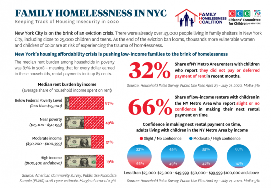 Family Homelessness in NYC: Keeping Track of Housing Insecurity in 2020